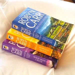 3/$10 | Robyn Carr Book Set - Promise Canyon, Harvest Moon, Wild Man Creek